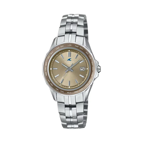 Casio Oceanus Titanium solar radio World Time date Couples women watch OCW-S40-5AJF 2025.5